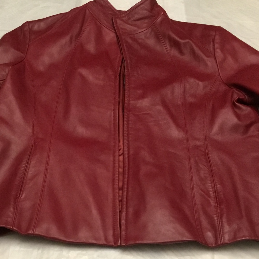 SIENA LEATHER COAT - Picture 2 of 16